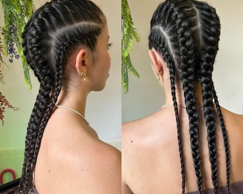 Trenzas al poder 😜#peinados